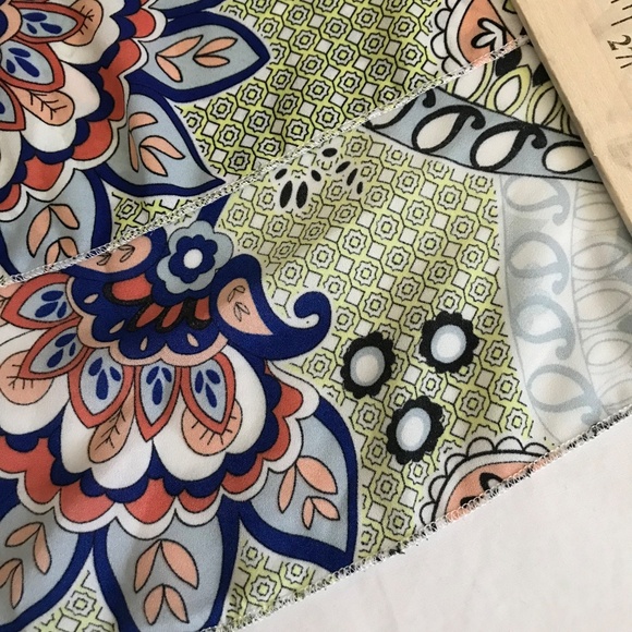 SPENSE  Floral Paisley Blouse Short Sleeve Top Women’s Size XL Size X-Large 1X - Picture 16 of 16